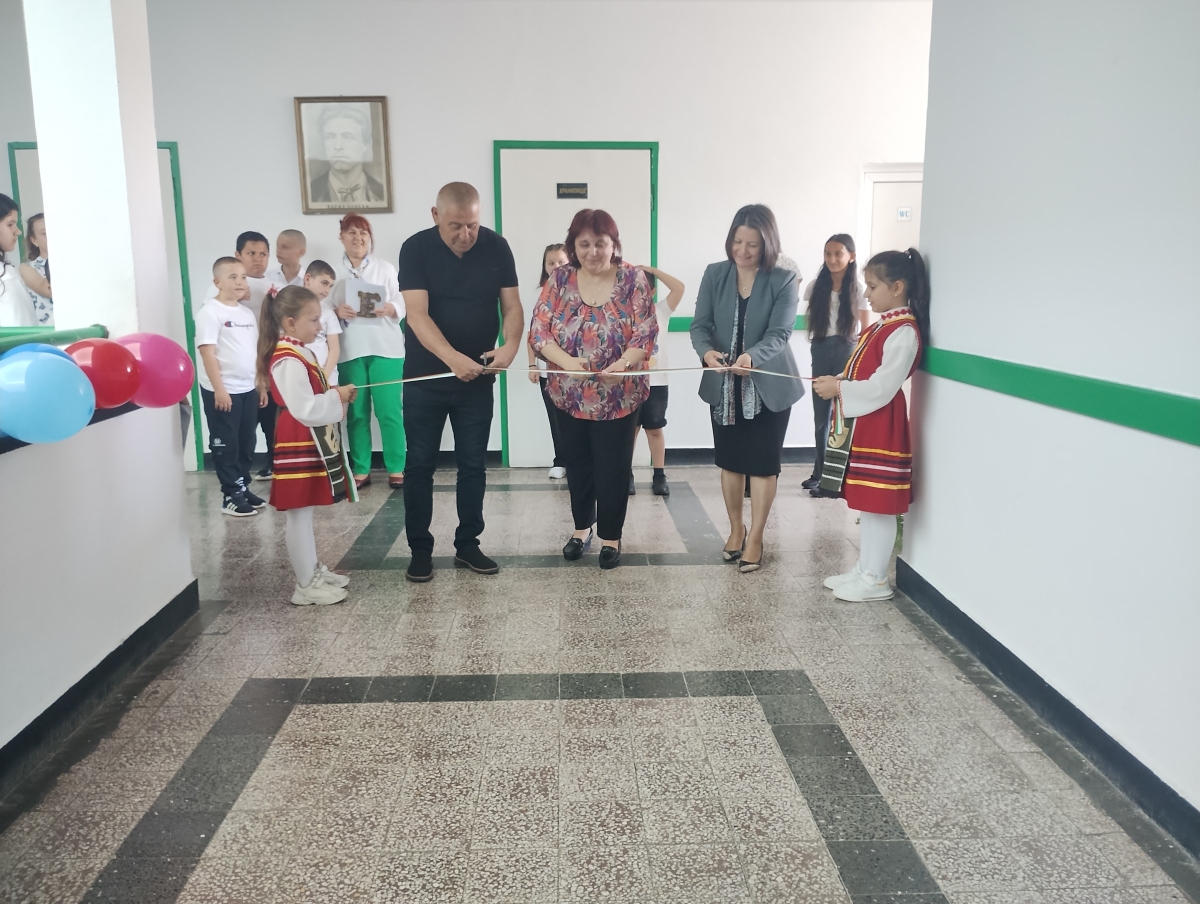 Официално откриване на STEM център в ОУ &bdquo;Никола Йонков Вапцаров&ldquo;, с. Груево &ndash; мост между знанието и бъдещето