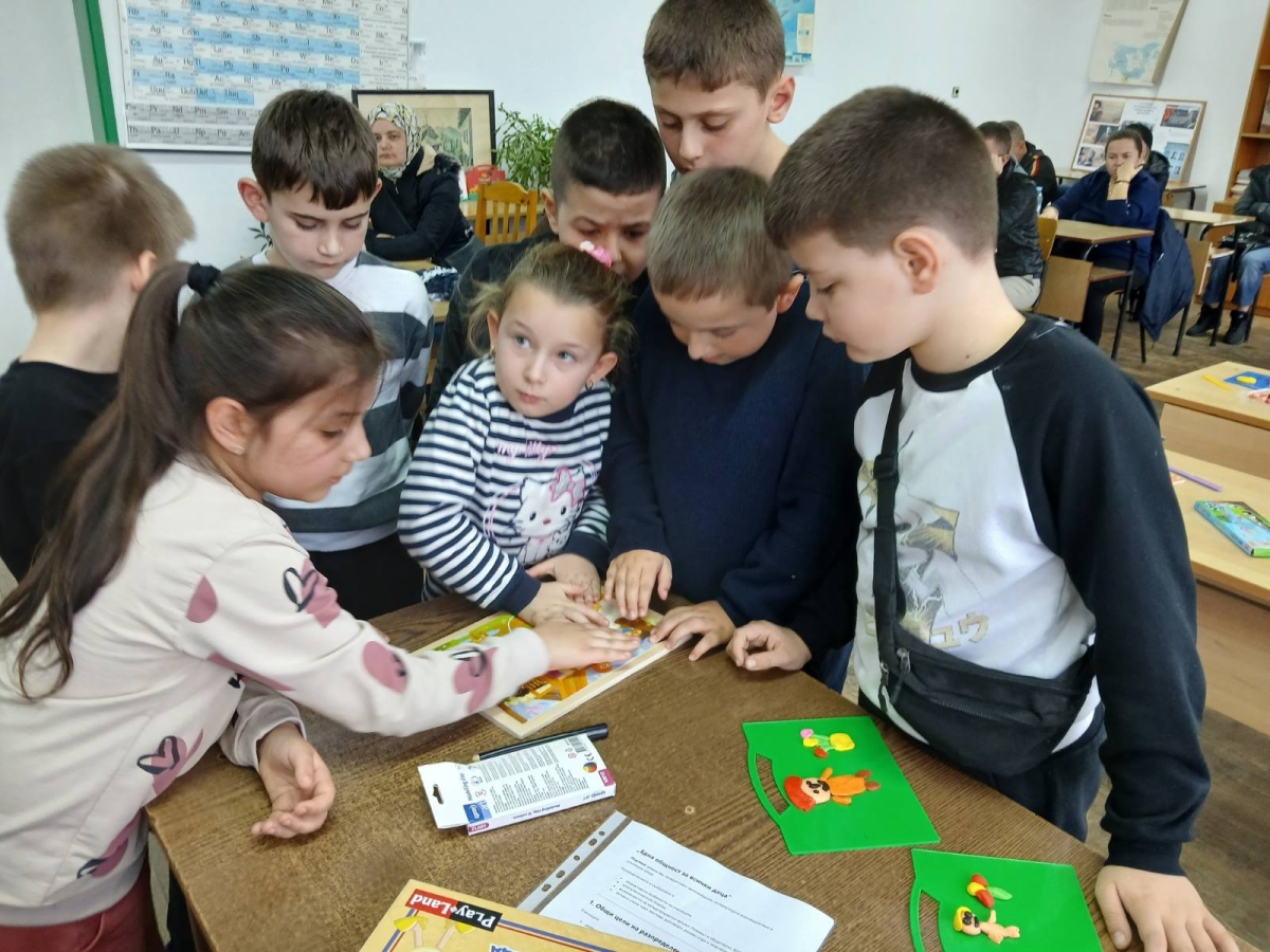 Училището в село Груево реализира успешни дейности  по проект &bdquo;Една общност за всички деца&ldquo;